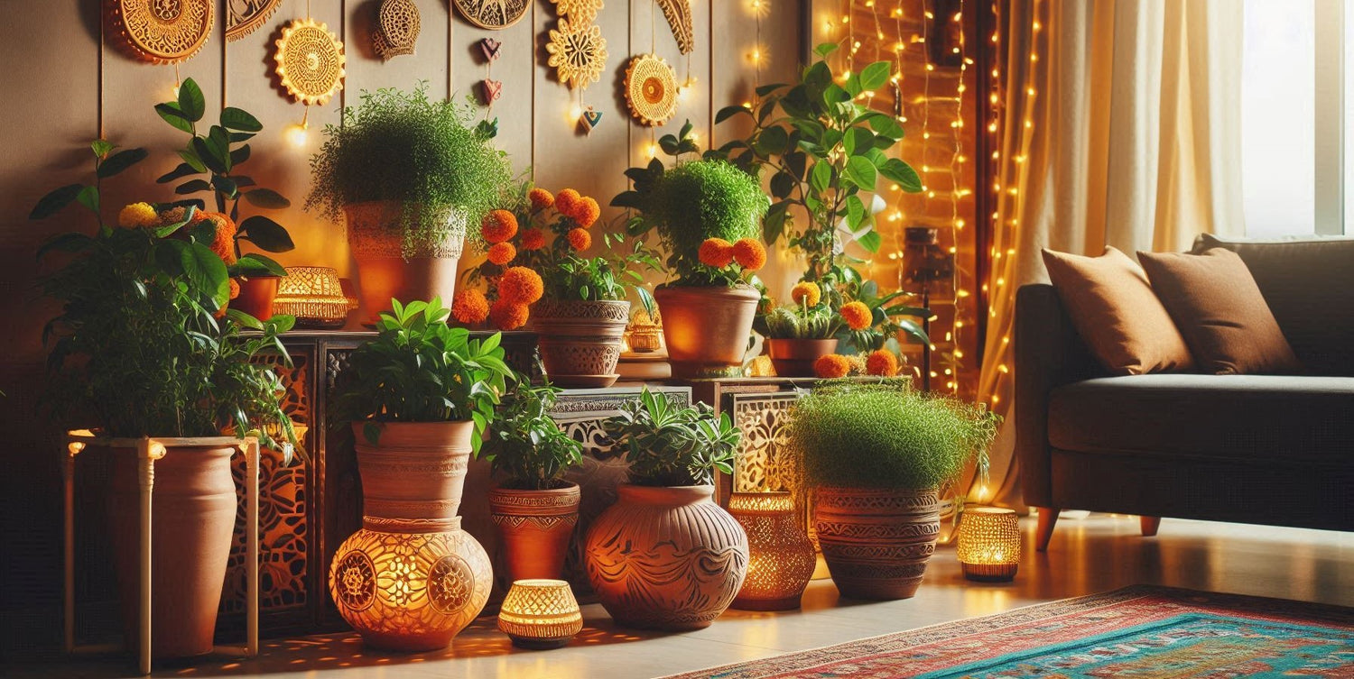 Elevate Your Diwali Decor with Planters that Perfectly Match Your Aesthetic