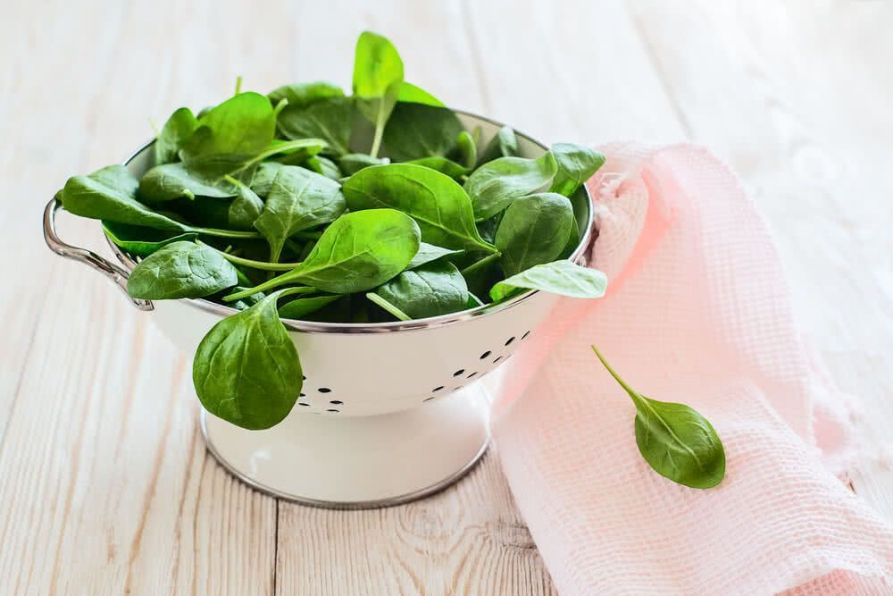 Growing spinach in pots