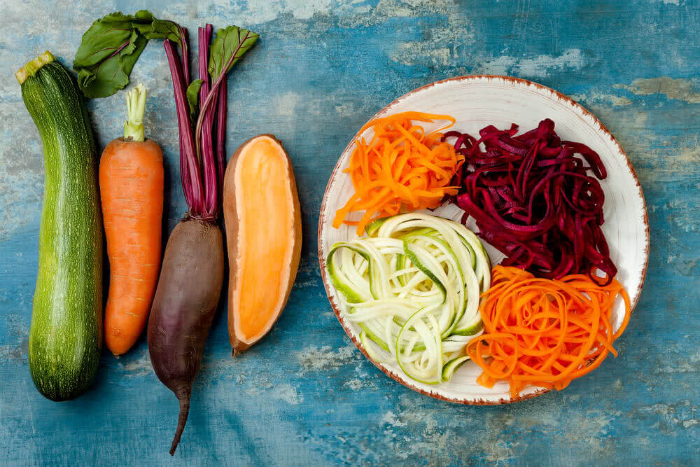 Summer Vacation Prep: Create a Vegetable Noodle Garden or Zoodle