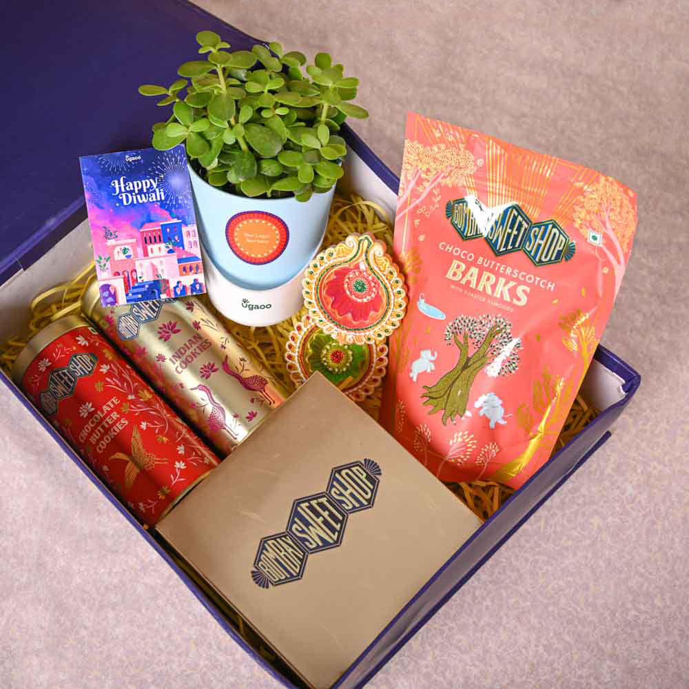 Jade Mini and Bombay Sweet Shop Diwali Gift Hamper