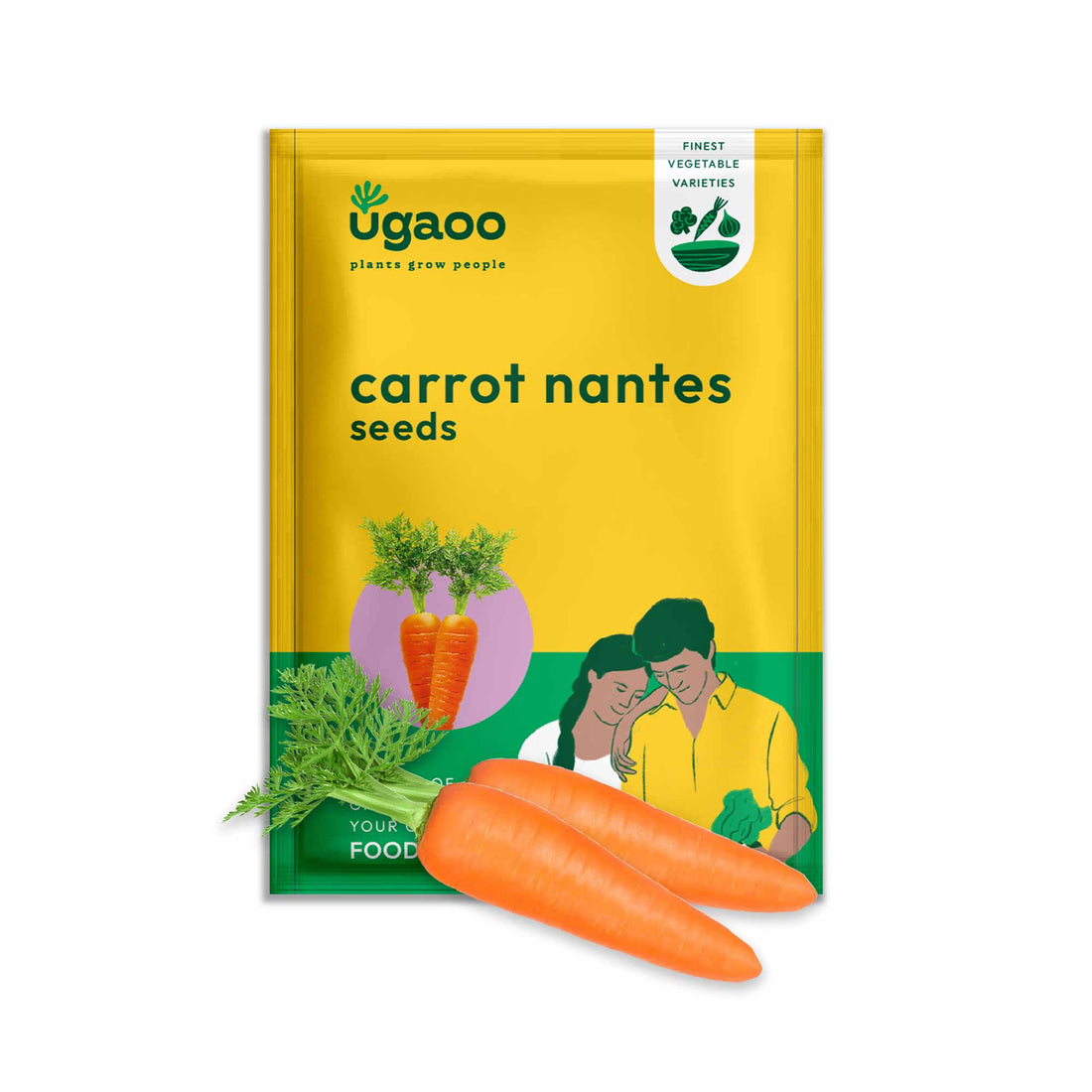 Carrot Nantes Seeds (Improved)