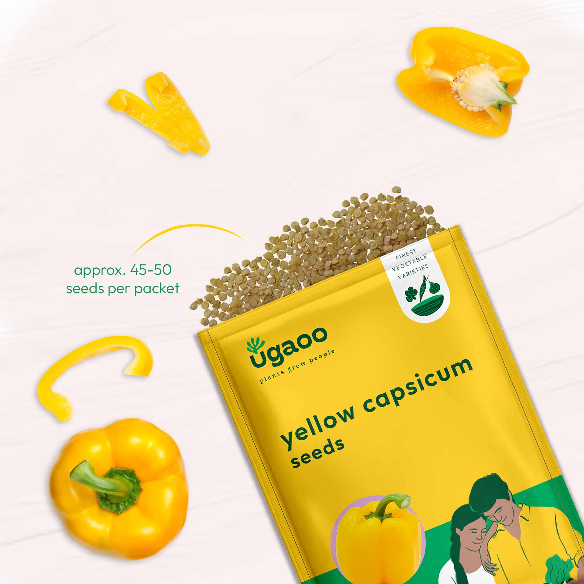 Yellow Capsicum Seeds