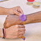 Plantable Seed Rakhi with Amaltash And Brinjal Seed