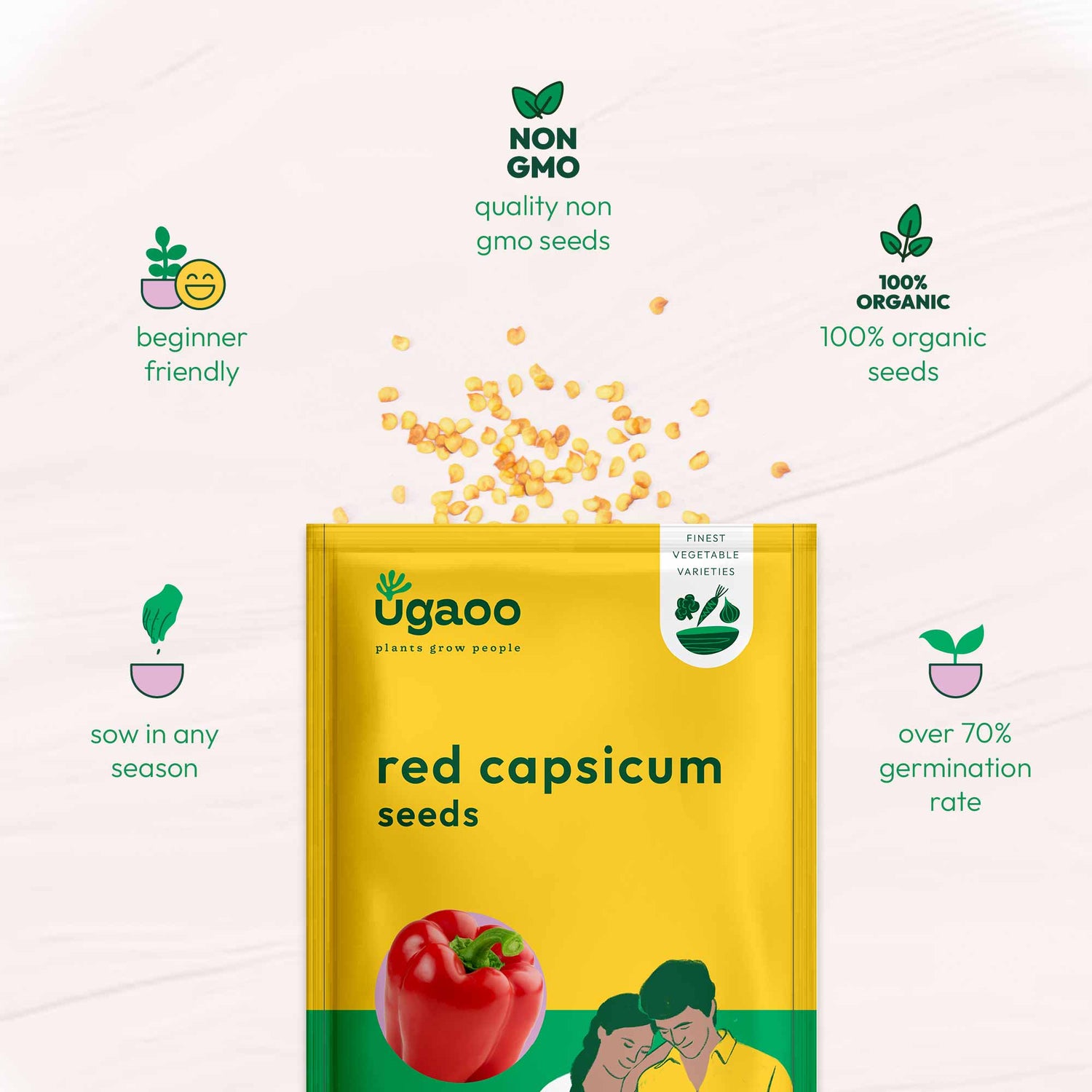 Red Capsicum Seeds