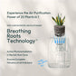 Room air purifier- breathing roots technology image.