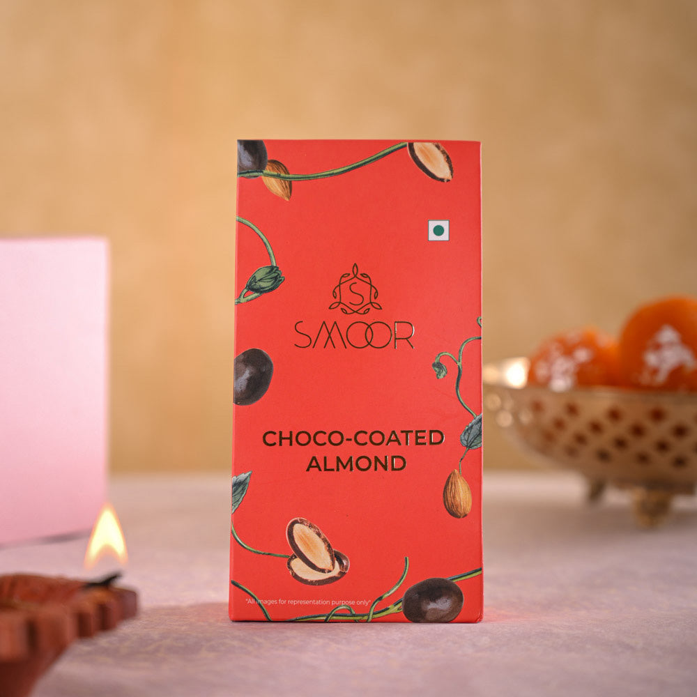 Peace lily and Smoor chocolates Diwali Gift hamper