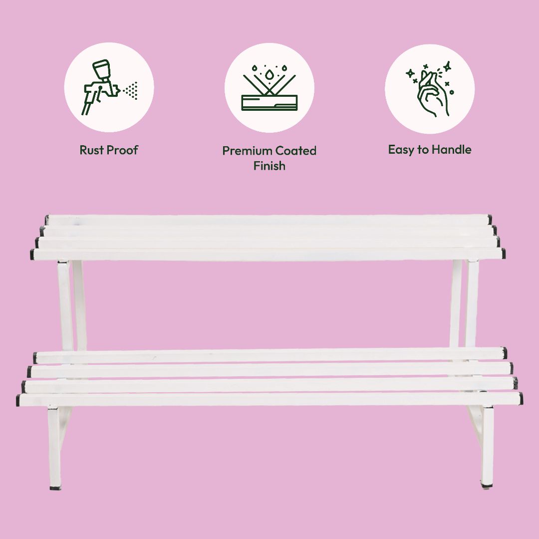 2-Tier Elevate Metal Plant Stand