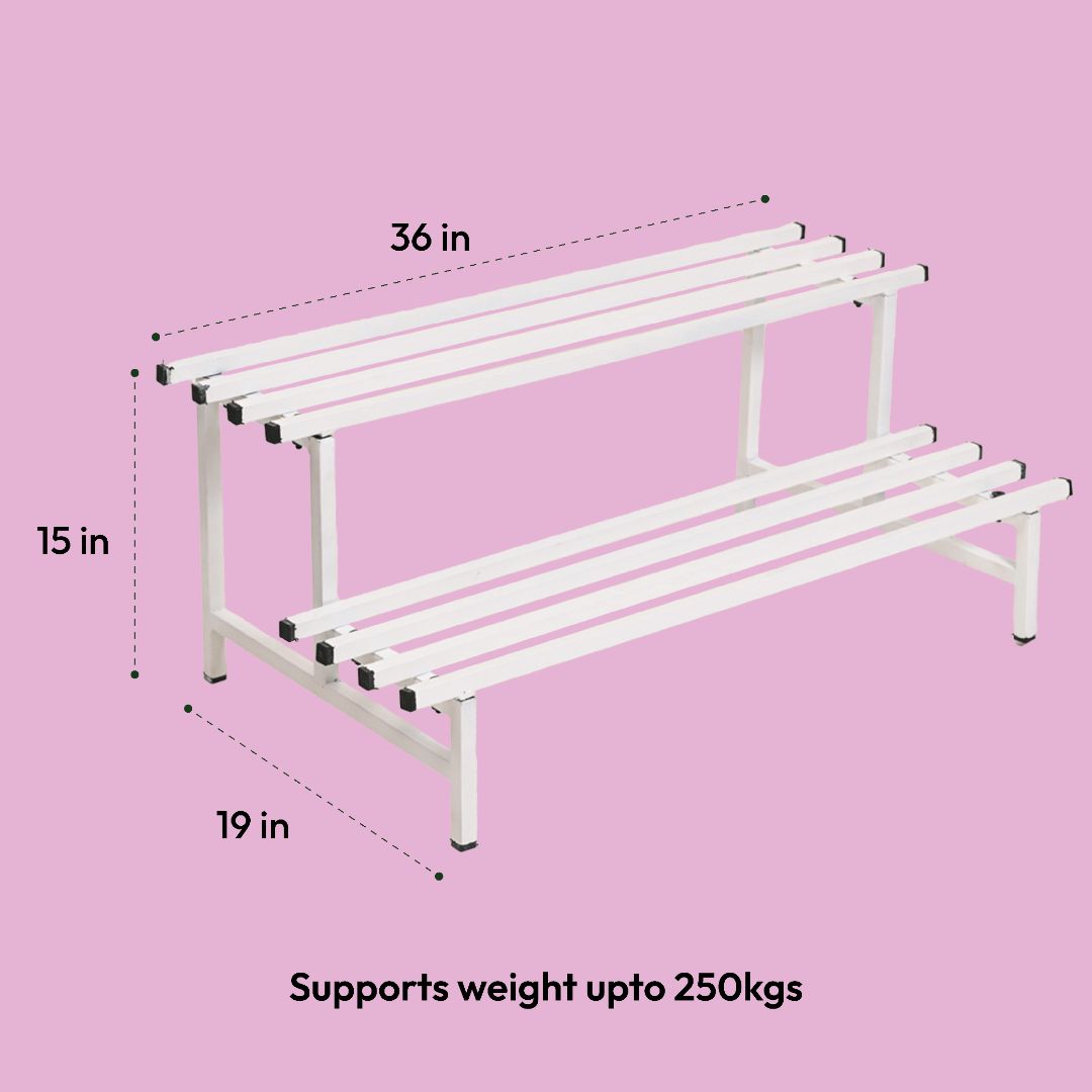 2-Tier Elevate Metal Plant Stand