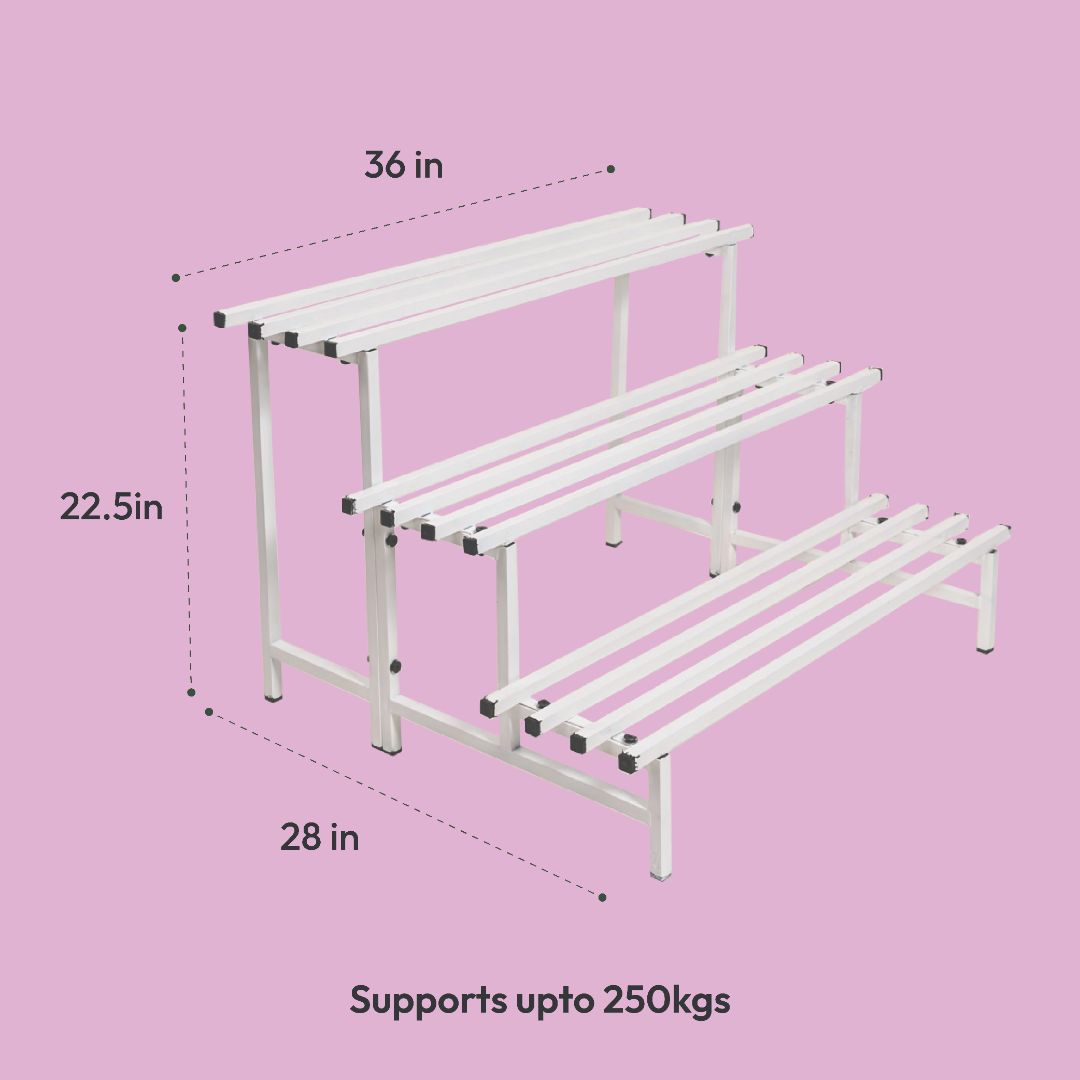 3-Tier Elevate Metal Plant Stand