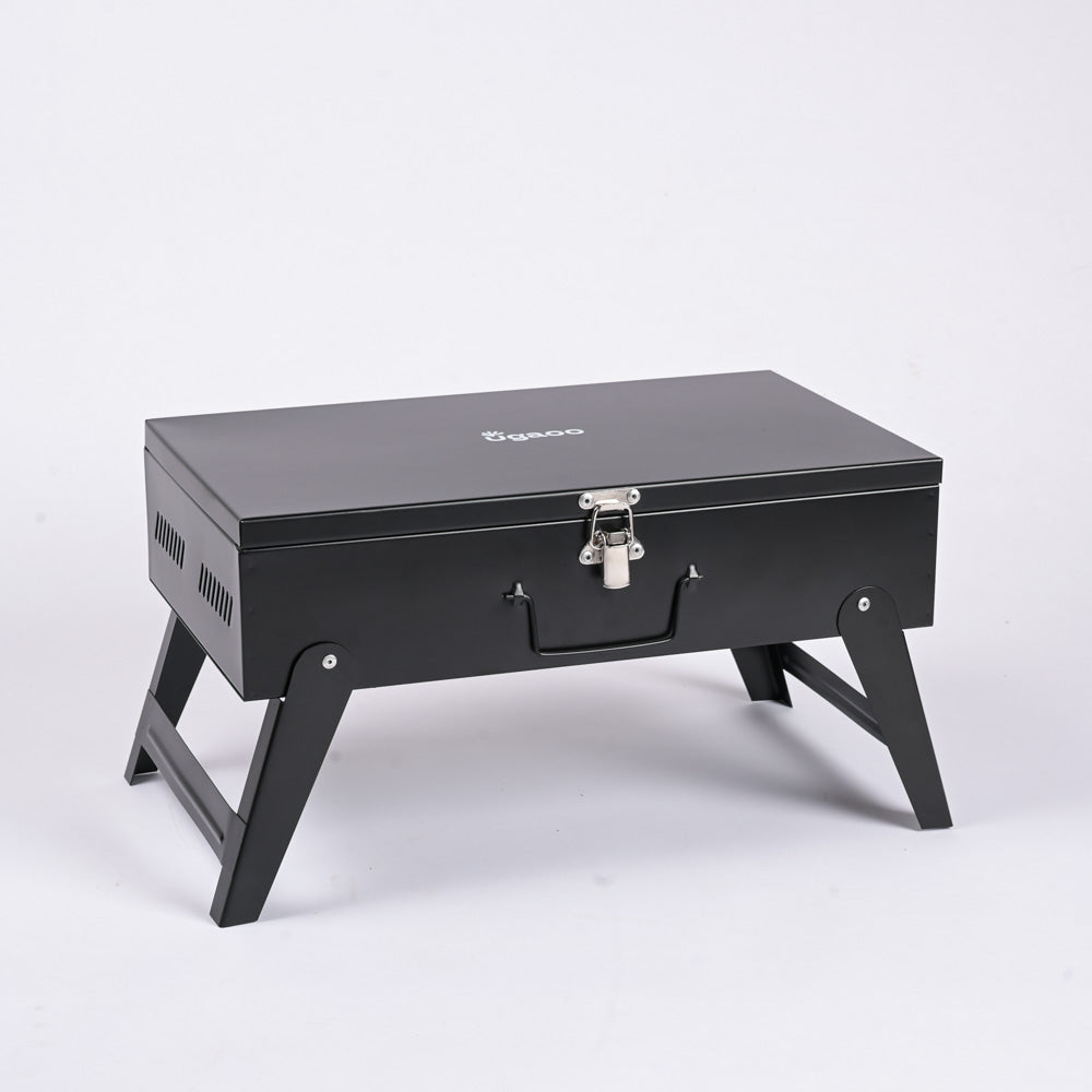 Briefcase Style Barbecue Grill