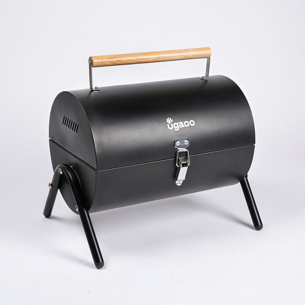 Barrel Style Barbecue Grill