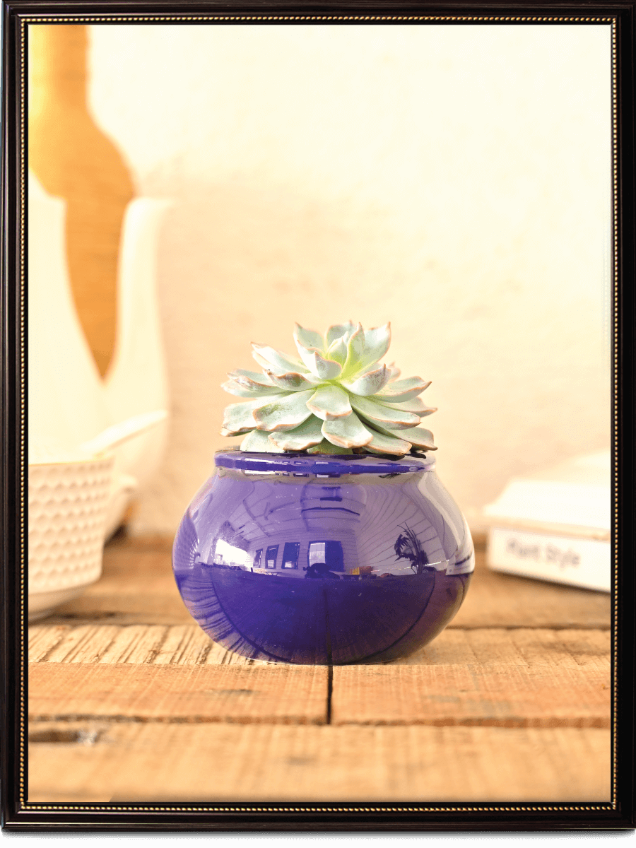 Handi Ceramic Pot (4 Inch Diameter)