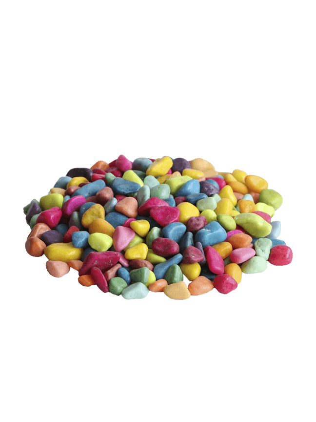 Pebbles Coloured - 1 kg